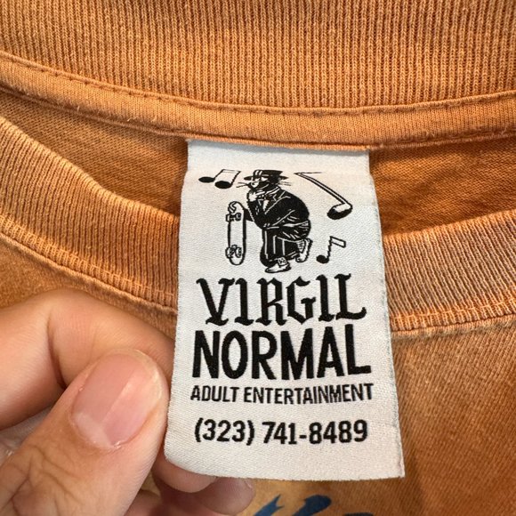 Virgil Normal Orange Tee Size S - Picture 2 of 4